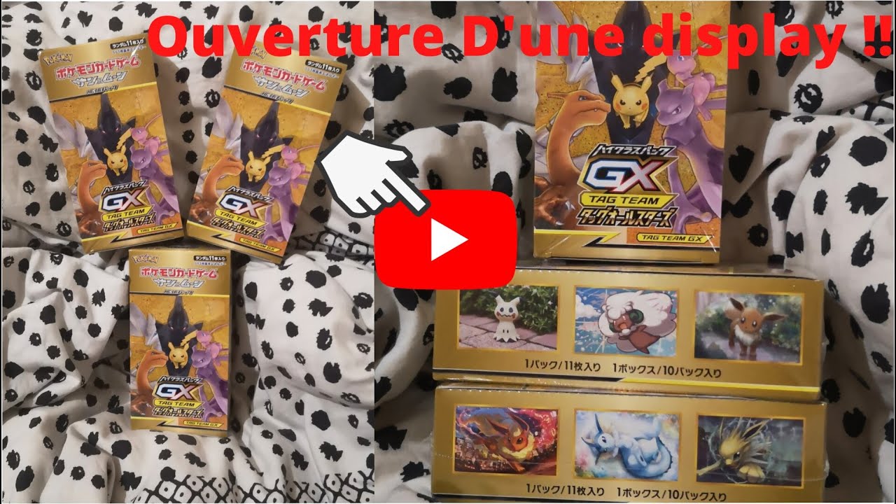 Ouverture d'une display incroyable !!(SM12A tag team)