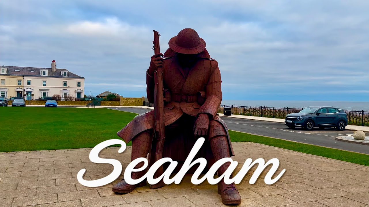 Seaham on the remarkable Durham heritage coastline north east England 🌊 December 2024