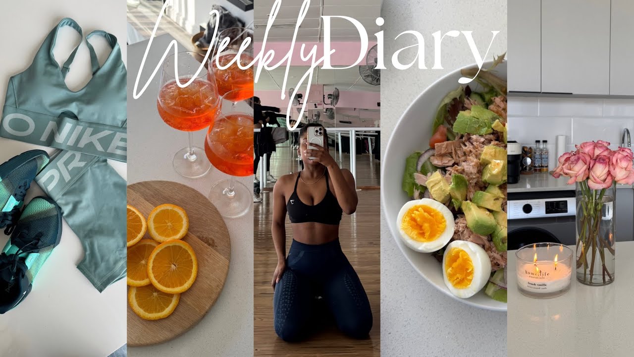 WEEKLY DIARIES | navigating being single, slow sundays, cook & train with me, brand events & more! 