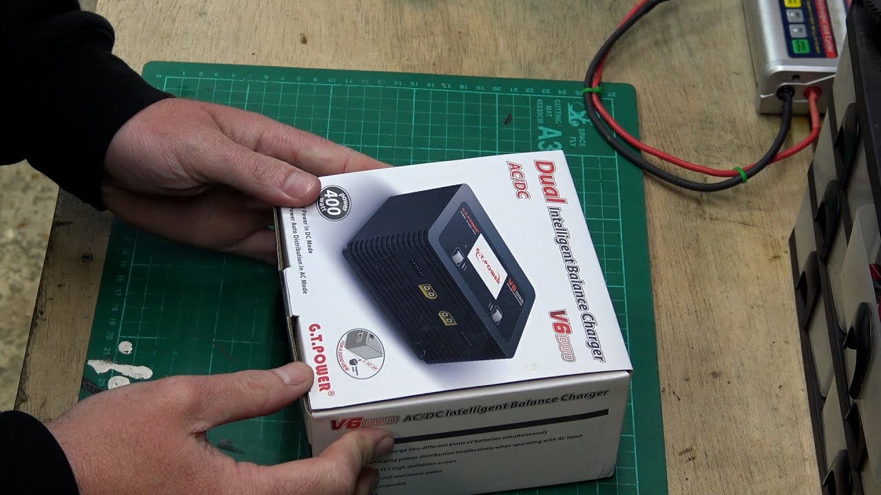 G.T Power V6Duo RC 400W Battery Charger IS VERY NICE!