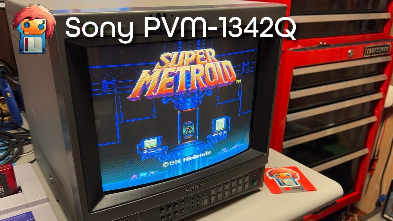 Sony PVM-1342Q & Super Nintendo w/ RGB
