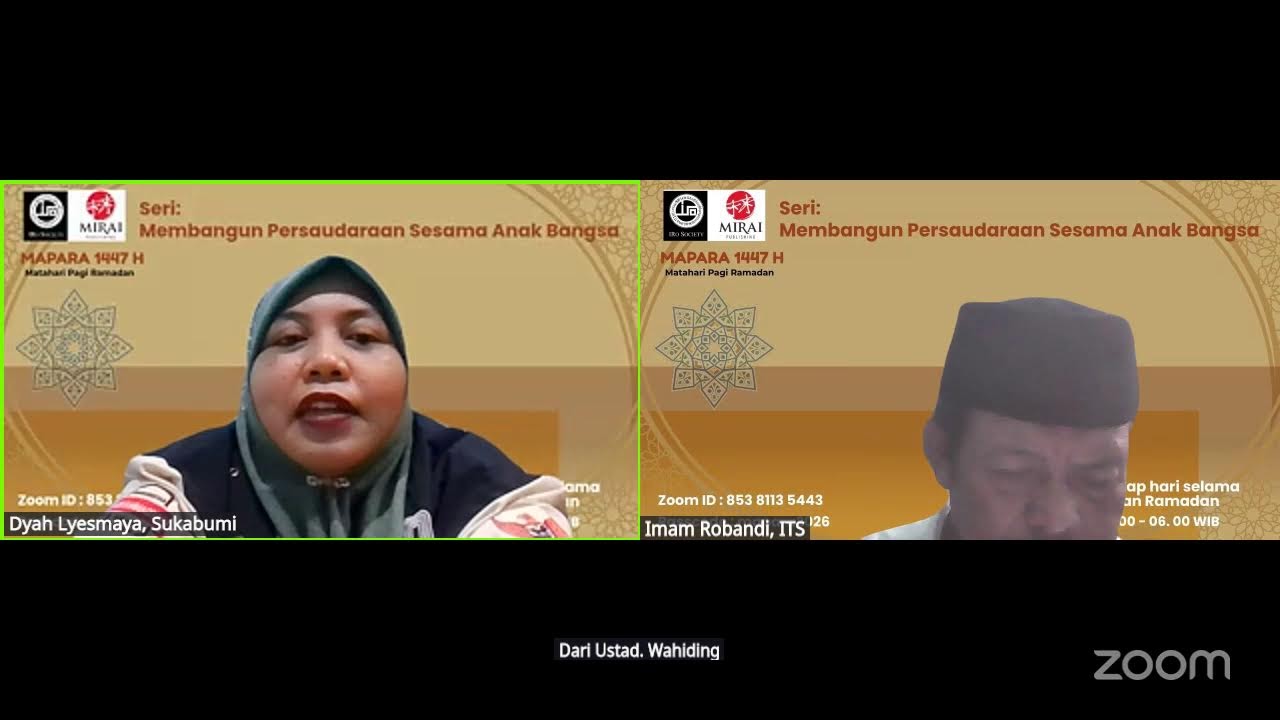 Ramadan Day 4-MAPARA-Membangun Akidah Dalam Bingkai Kerukunan dan Perbedaan