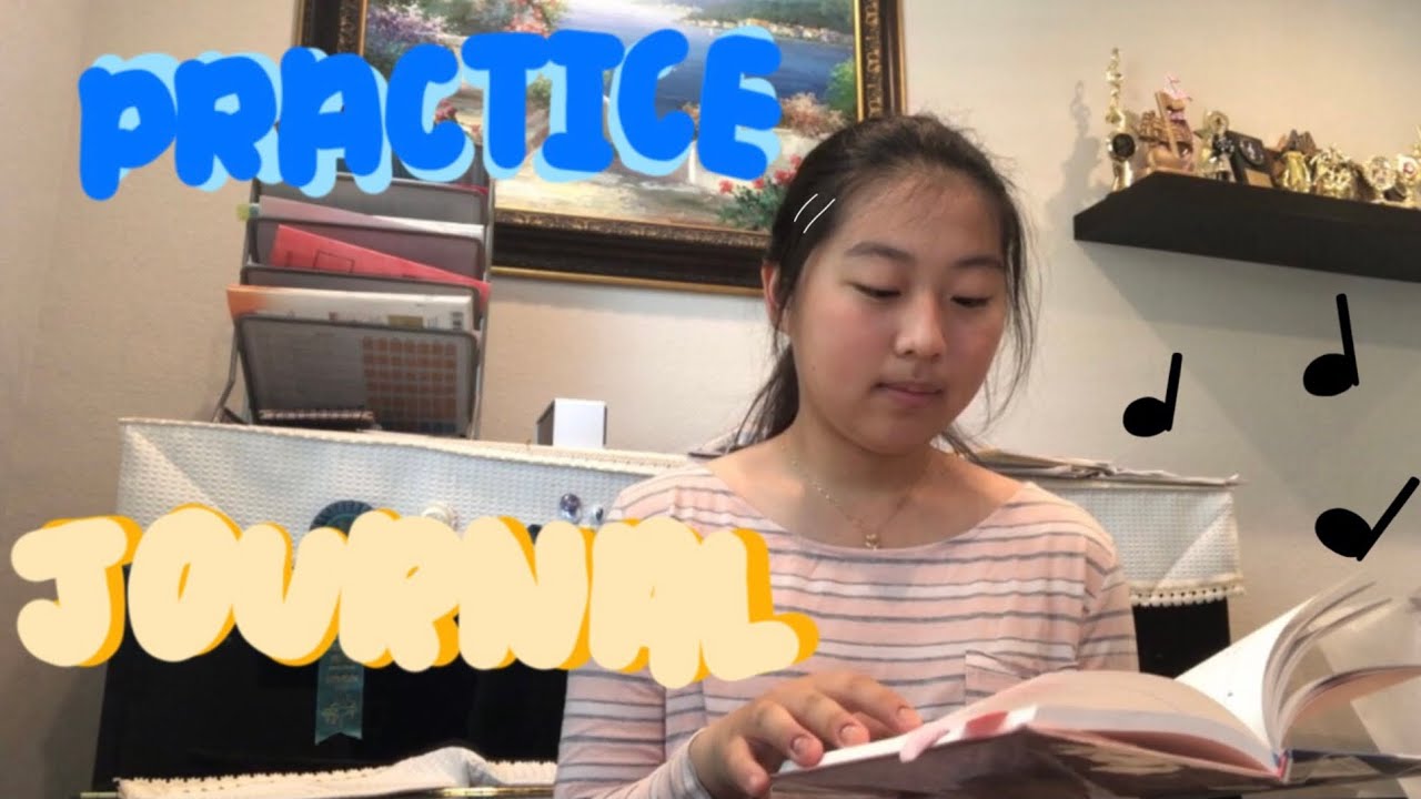 how I use my practice journal and why you should too!!