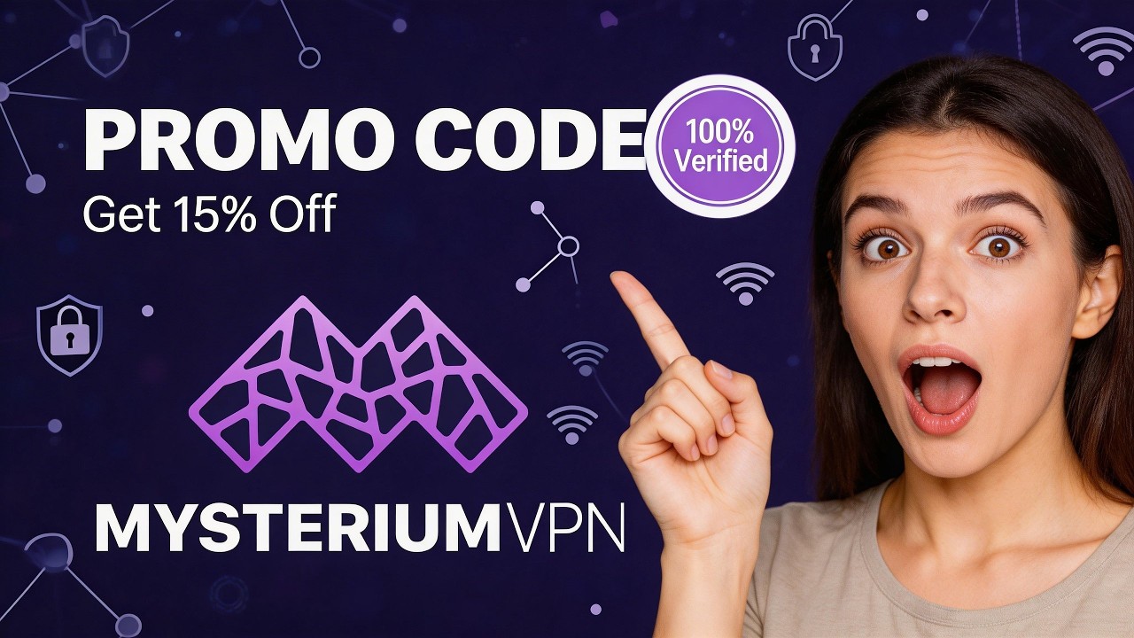 🔥 Mysterium VPN Coupon Code - How to Get Unlimited Data Half Price (WORKING)