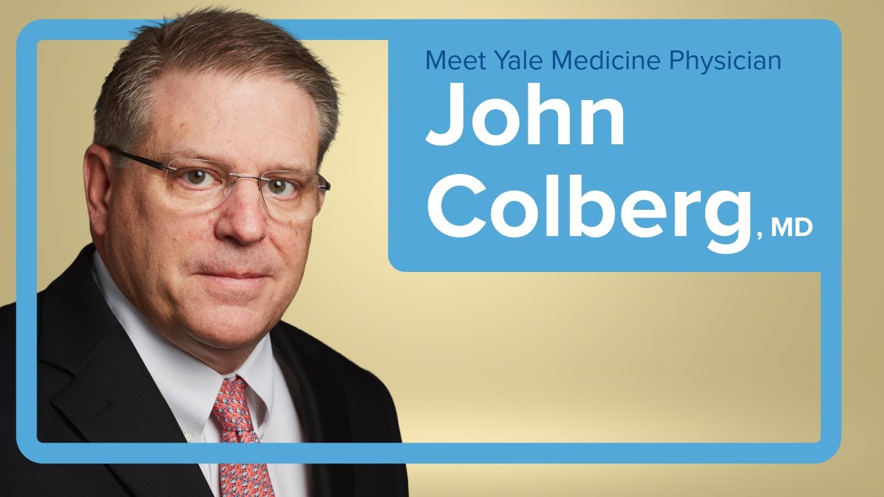 Meet Yale Medicine Urologist John Colberg, MD