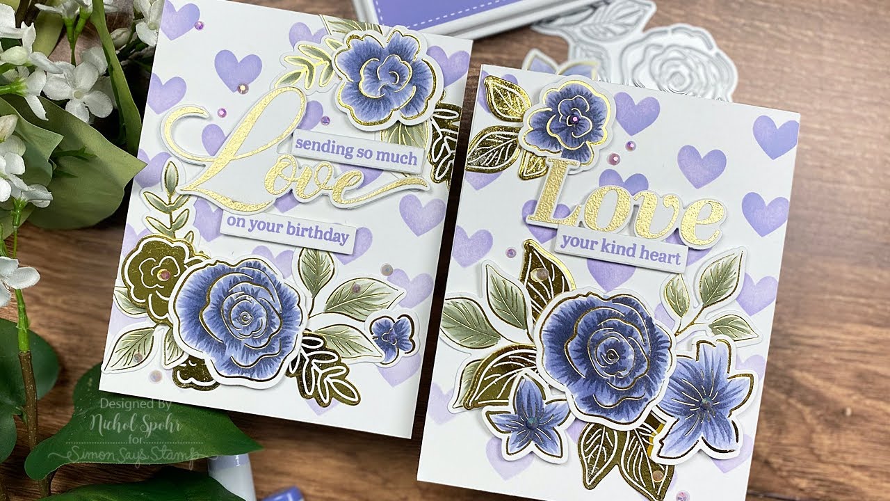 Making the Cut: Foil and Cut Love Cards