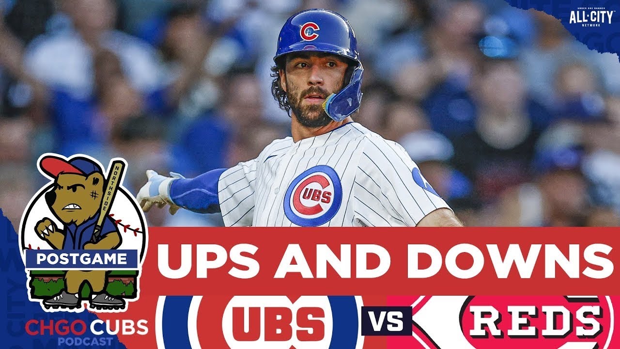 Cubs DROP Game 1 to Reds Despite Dansby Swanson’s Up-and-Down Night | CHGO Cubs POSTGAME Podcast