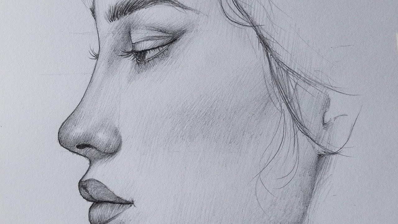 Mastering Female Portrait Features with Loomis Method