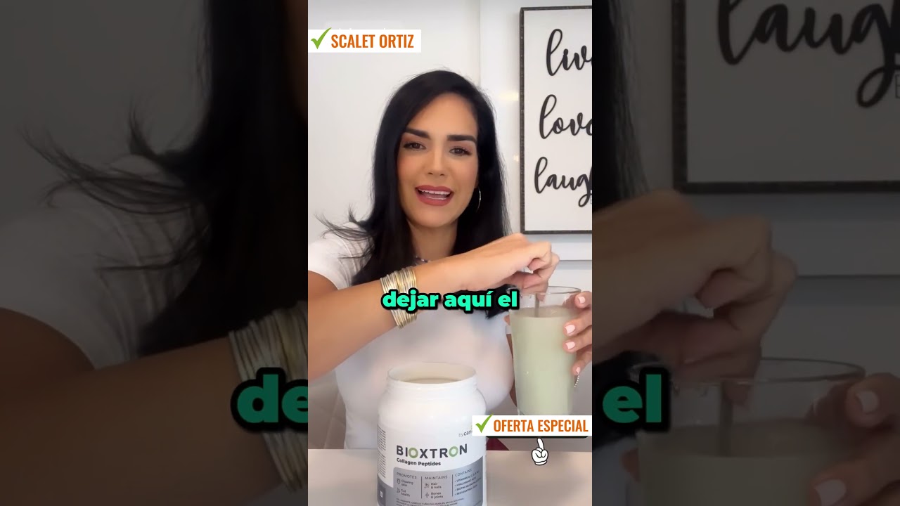 SCARLET ORTIZ - BIOXTRON COLAGENO