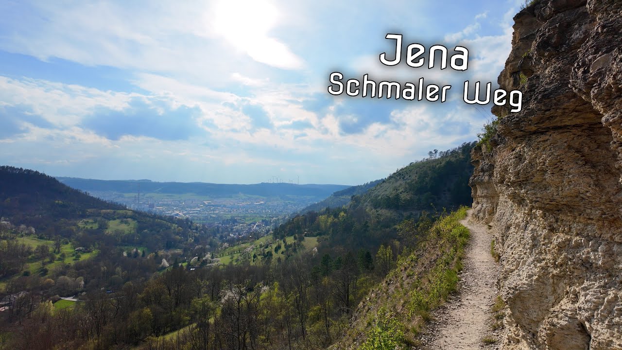 Schmaler Weg Runde von Jena | Thüringen