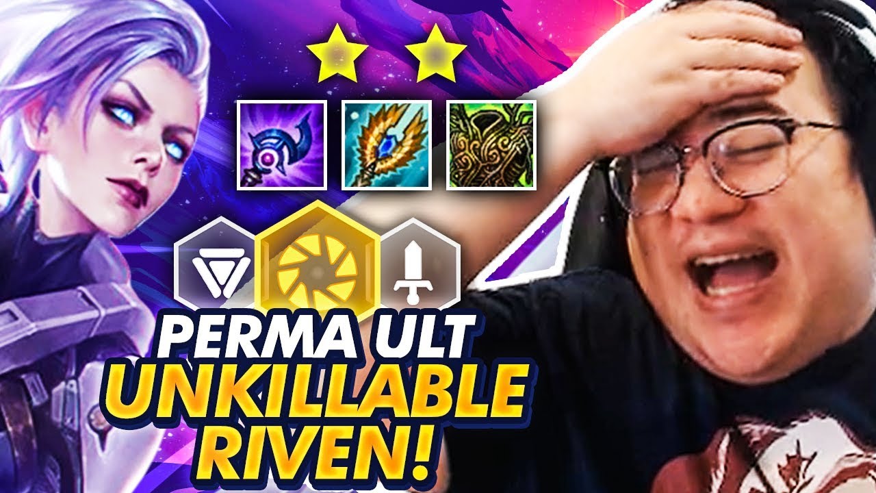 PERMA ULTING! I'VE MADE AN UNKILLABLE RIVEN! | TFT | Teamfight Tactics Galaxies