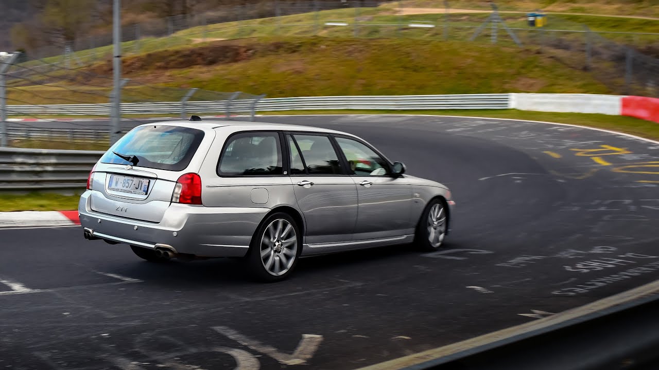 On va au Nurburgring avec notre Break Mustang V8 - Roadtrip MG ZT 260 partie 2