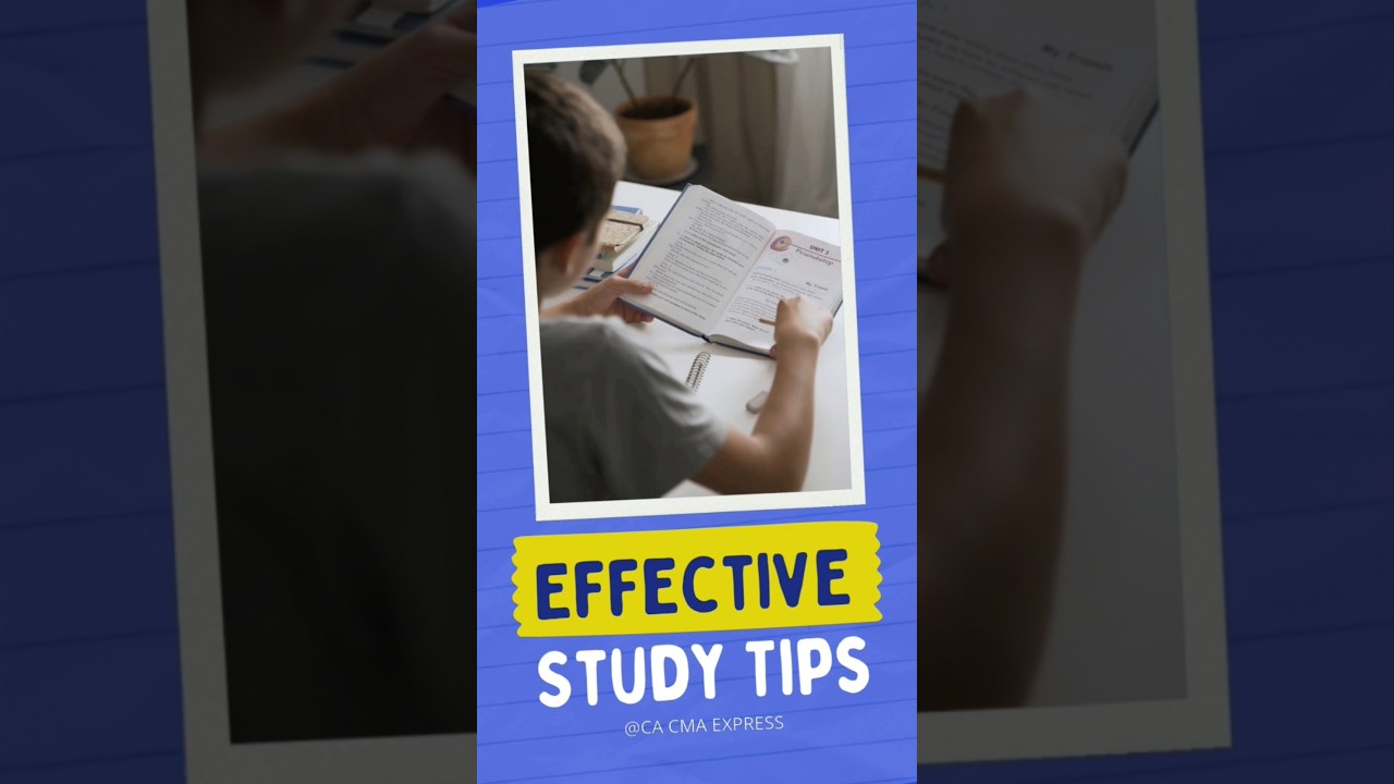 Study Tip Every CMA & CA Student Must Know! 📚🔥 