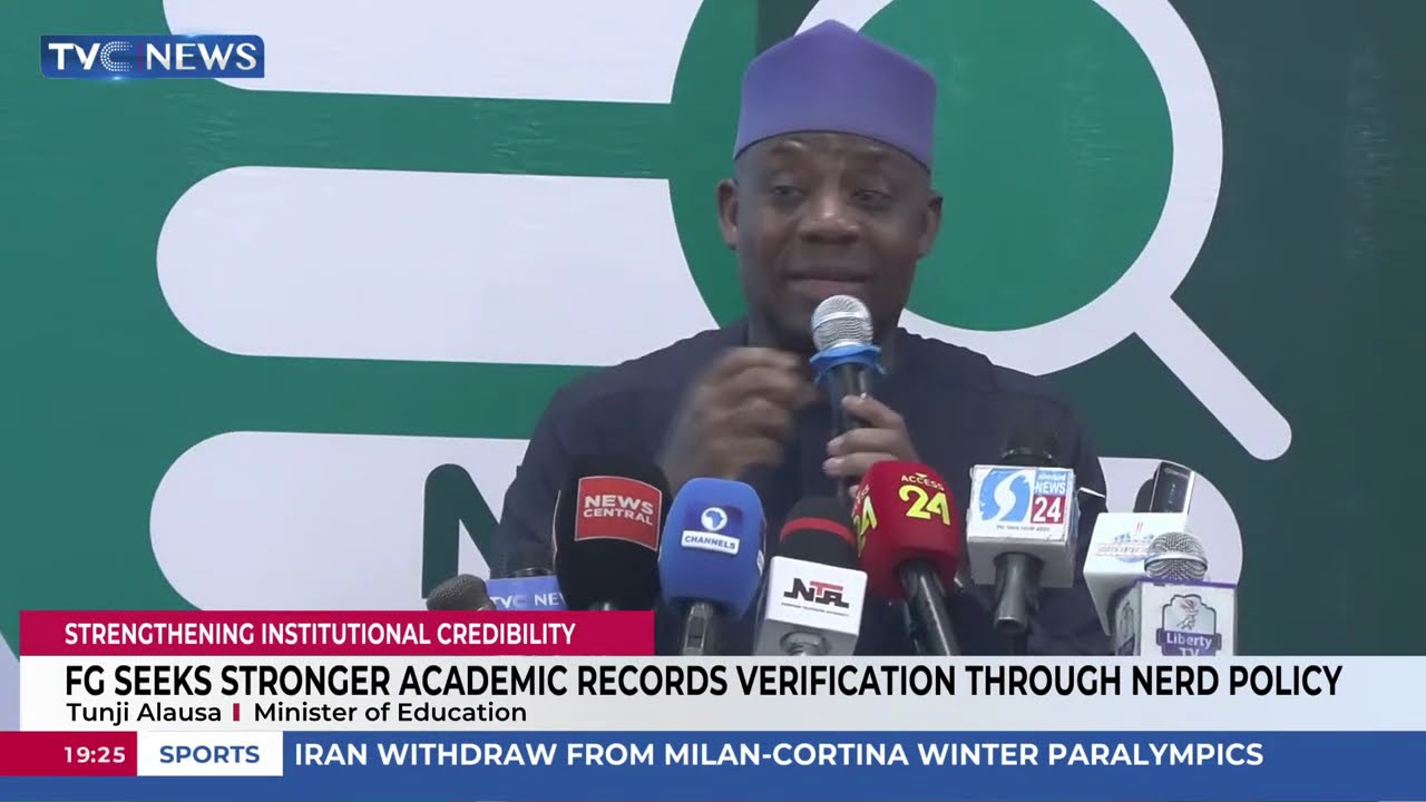 FG Seeks Stronger Academic Records Verification Through Nerd Policy
