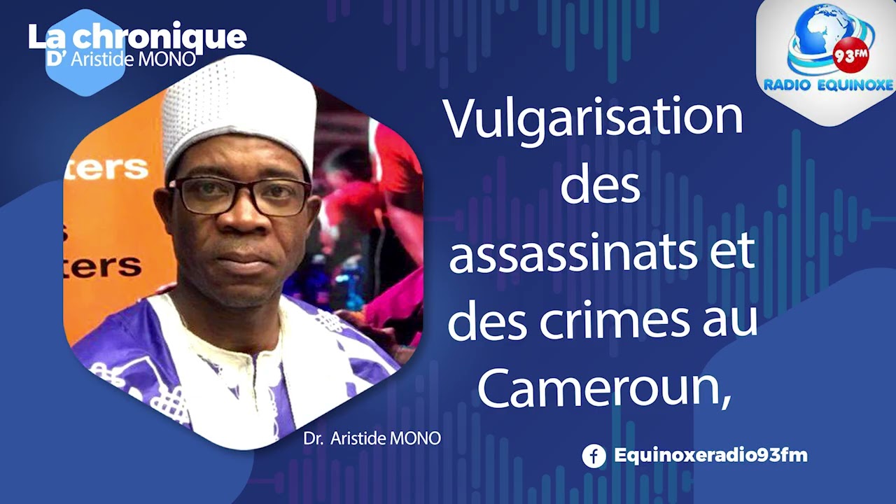 CHRONIQUE ARISTIDE MONO DU VENDREDI 06 F&Eacute;VRIER 2026 - EQUINOXE TV