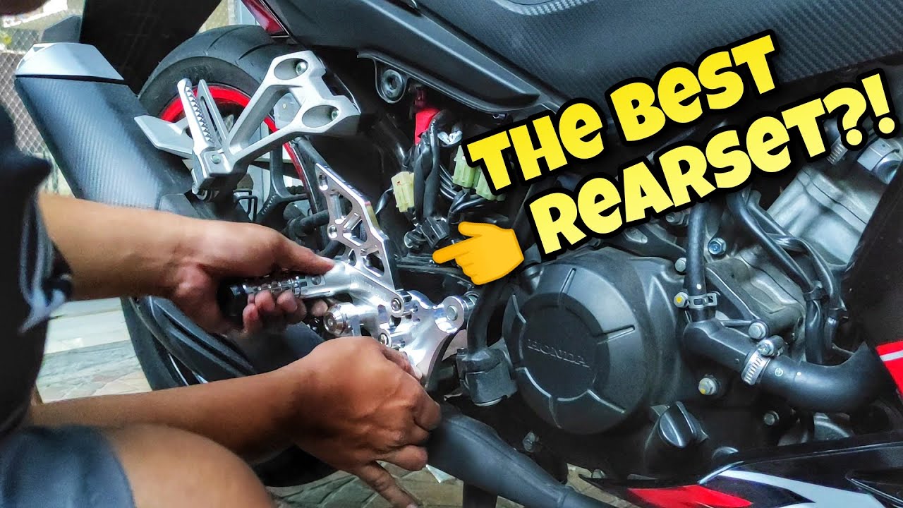 Installing Rearset / Shifter For Honda Supra GTR 150