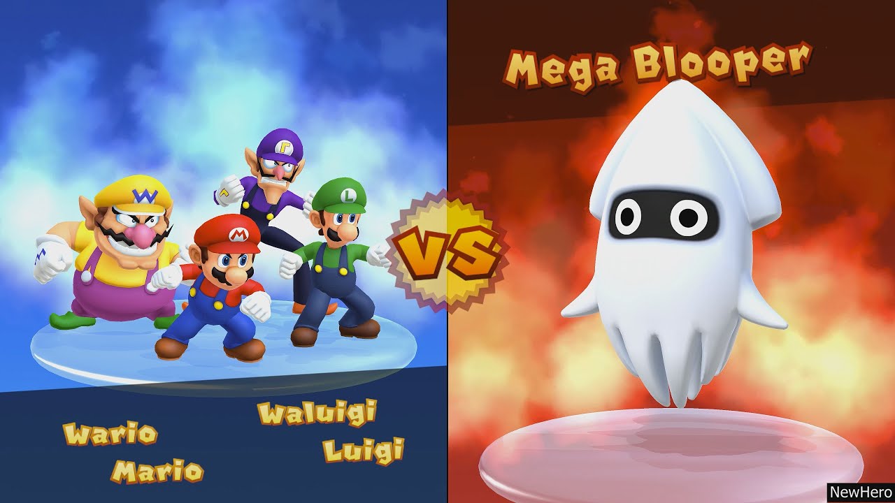 Mario Party 10 - Mario Vs. Luigi Vs. Wario Vs. Waluigi | Whimsical Waters
