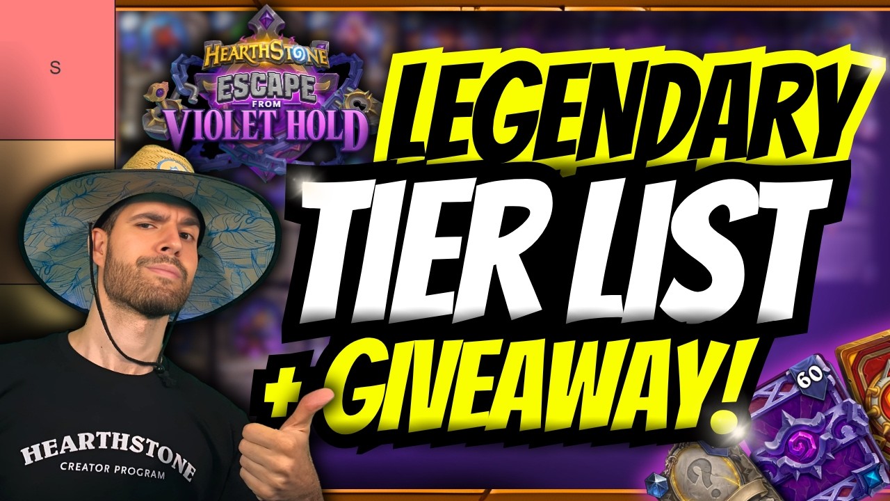 🏆 RANKING EVERY VIOLET HOLD LEGENDARY! Hearthstone Tier List! 🤯