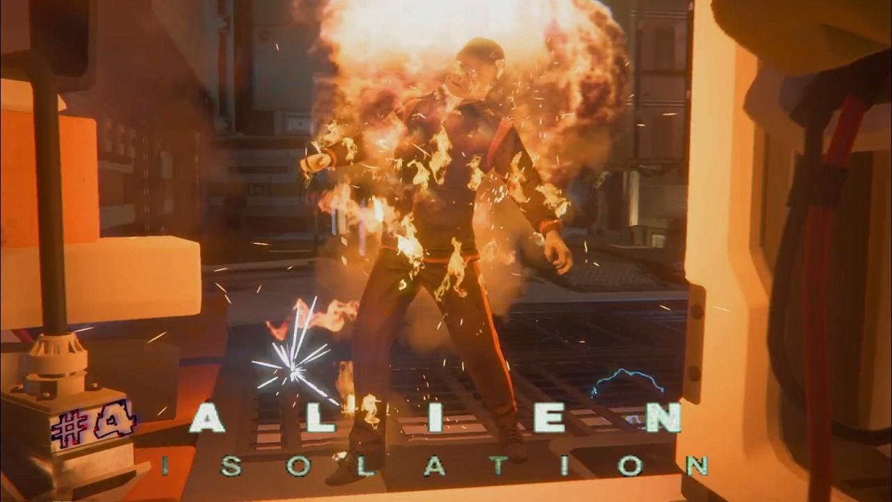 Around and around we go!! Alien Isolation #4 Ft. SkyllaFaith