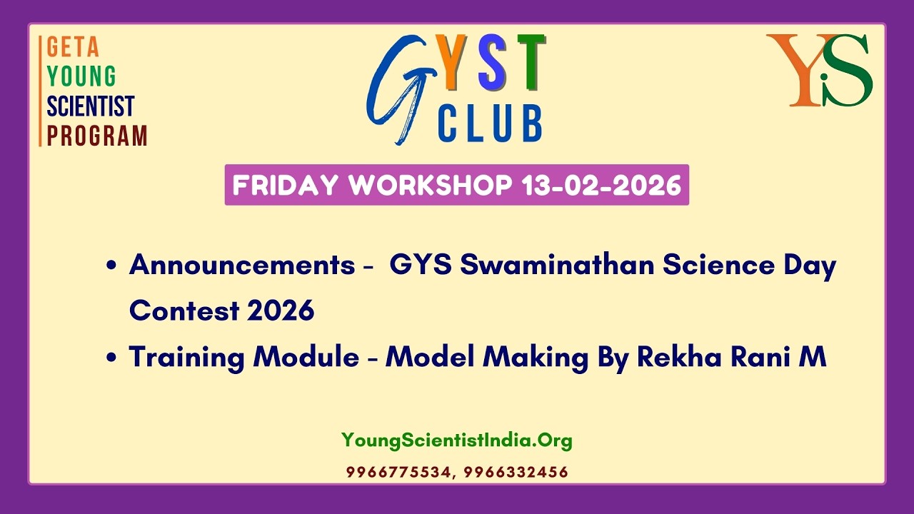 GYST Clubs Workshop on 13-02-2026