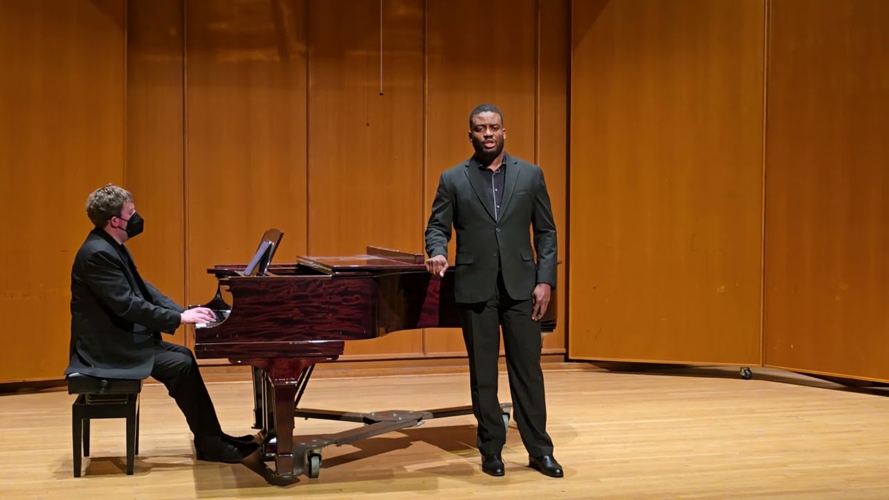 Jude's recital in Morphy Hall #3, 1/13/25.