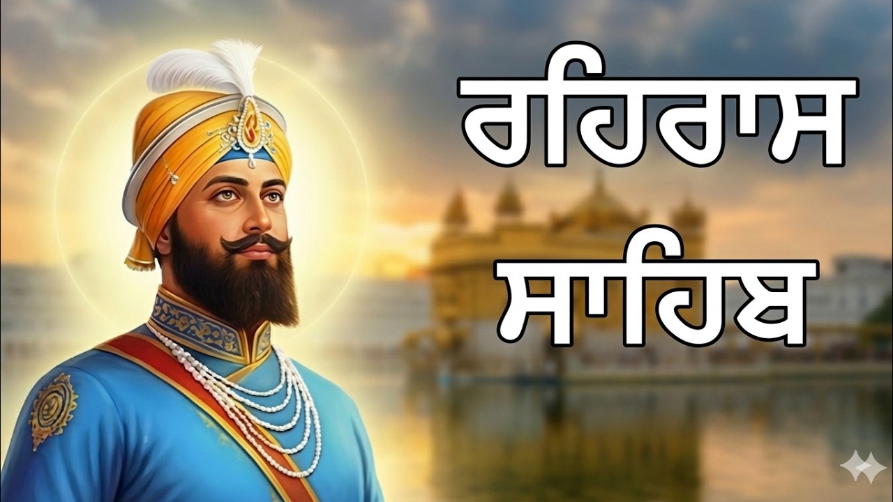 ਰਹਿਰਾਸ ਸਾਹਿਬ | Rehras Sahib — 17 March 2026 | Seva Te Simran | Bhai Sukhvinder Singh ji #Nitnem