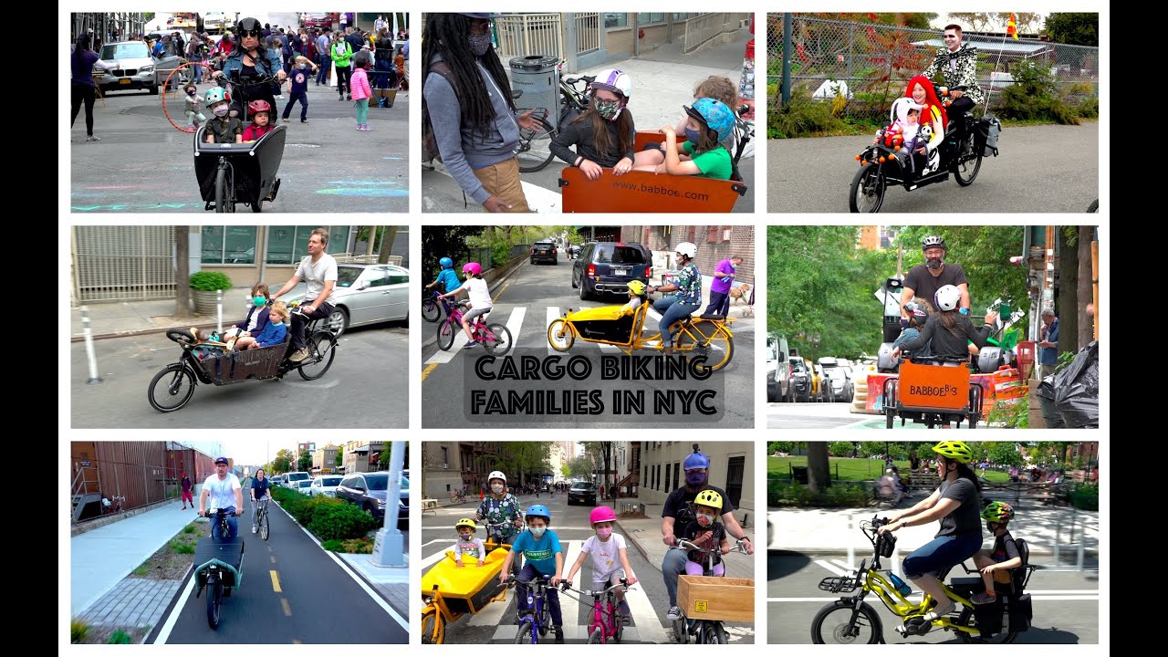 The NYC Cargo Bike Revolution: More Families take to the Streets