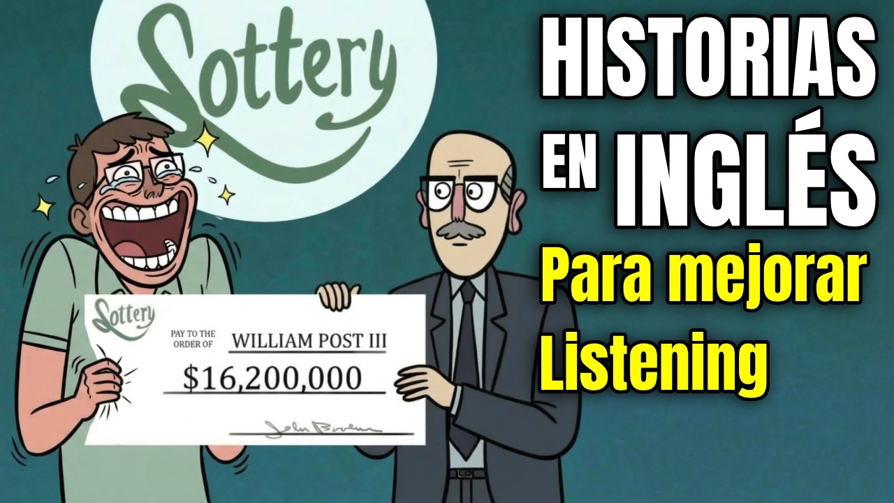 Por qu&eacute; GANAR la Loter&iacute;a puede ARRUINAR tu vida | Historias Cortas para Aprender INGL&Eacute;S✔️