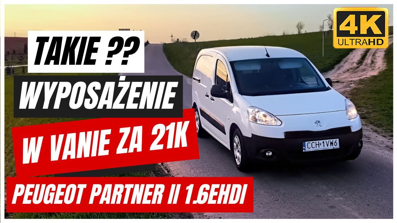 PEUGEOT PARTNER II - 1.6eHDI 90KM - AUTOMAT (2012) JAZDA PR&Oacute;BNA - TEST