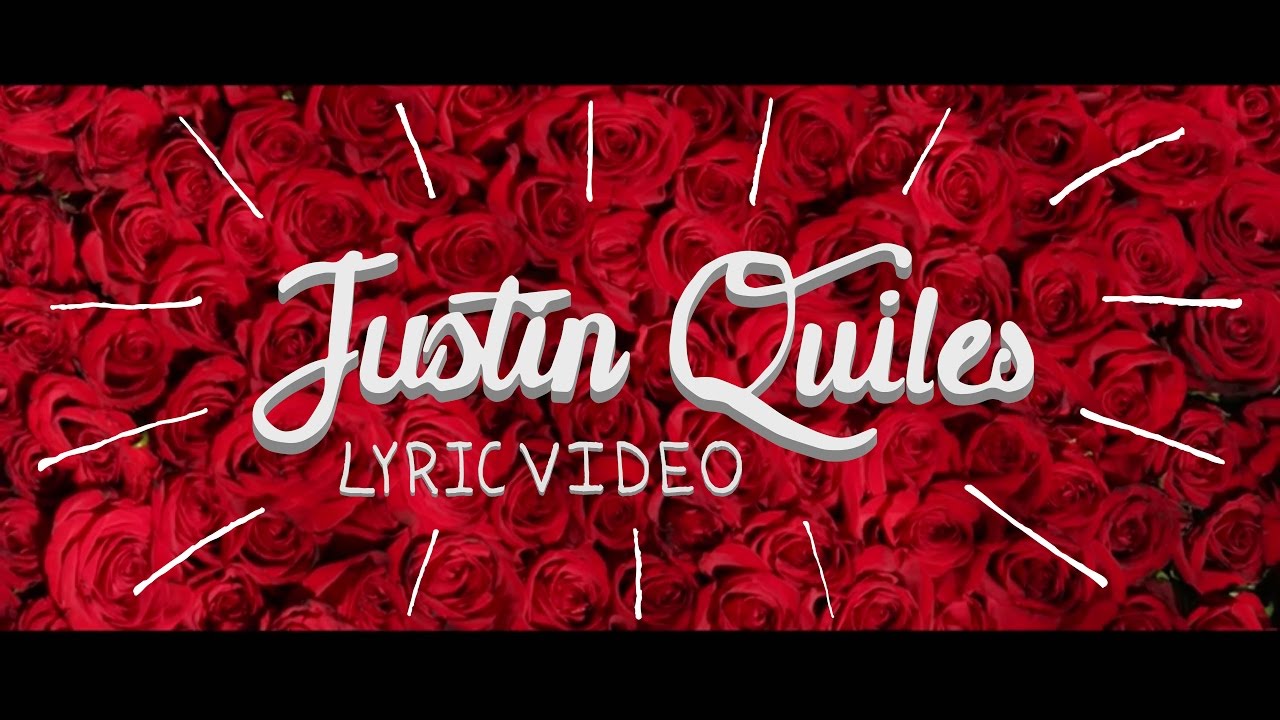 Justin Quiles - No Es De Hombre [Lyric Video]