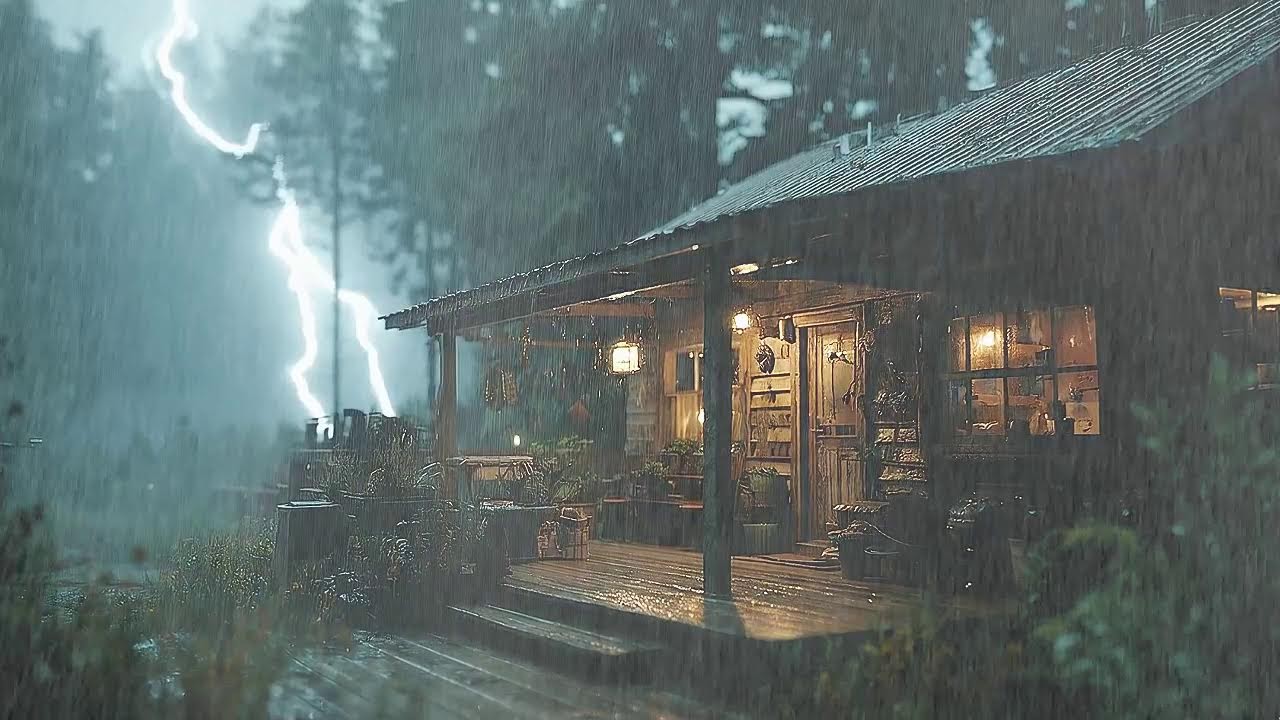 Trending Rain Sleep Sounds - Fast Sleep Tonight | Heavy Rain at Night | Insomnia Help