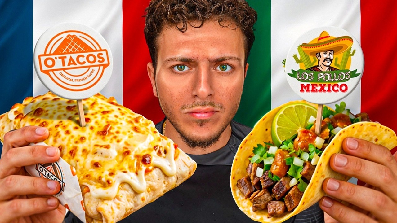 Mexique vs France : Qui Fait le Vrai Tacos ?