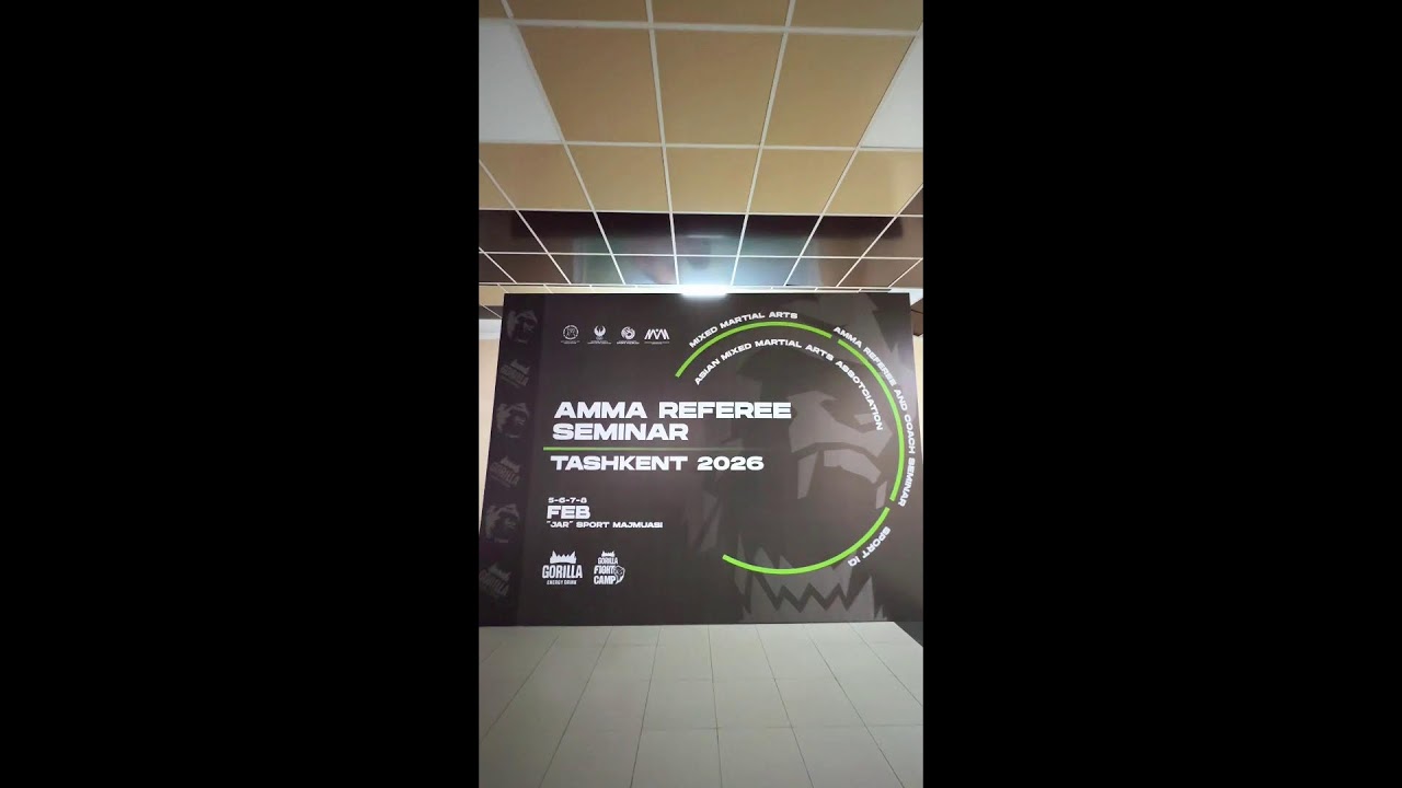 🥋 MMA EDU – AMMA REFEREE & COACH SEMINAR. 07.02.2026.
