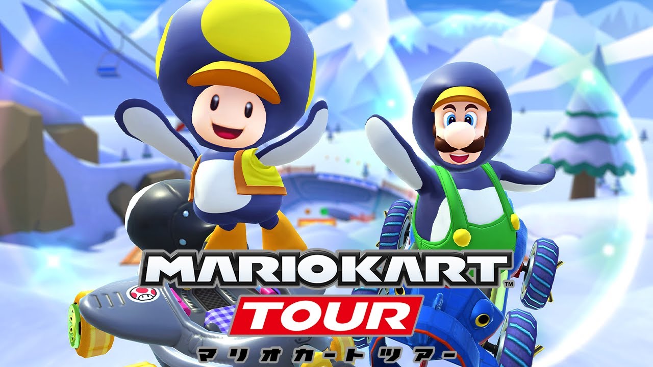 Mario Kart Tour - Snow Tour (All Cups)