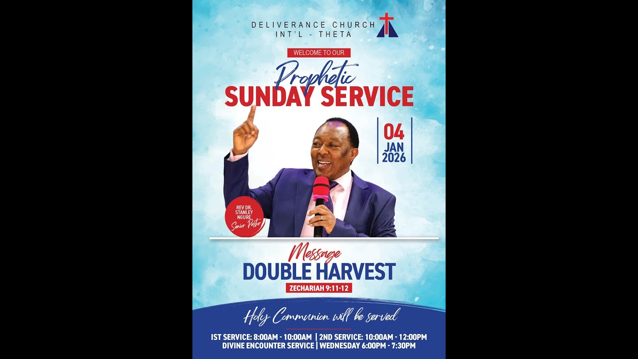 WELCOMING THE SEASON OF DOUBLE HARVEST || REV. DR. STANLEY NGURE || 4th JAN 2026.