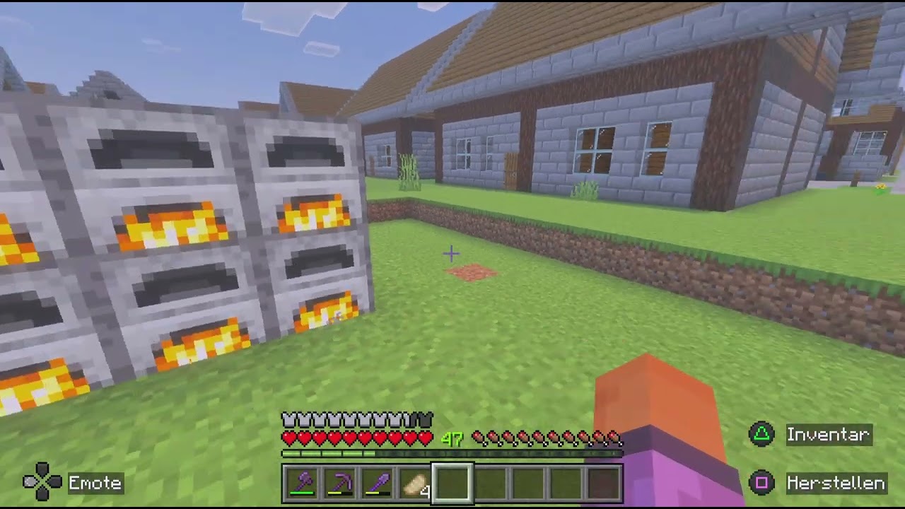 Die Wände weiter bauen   Minecraft Projekt #1760 Minecraft Deutsch