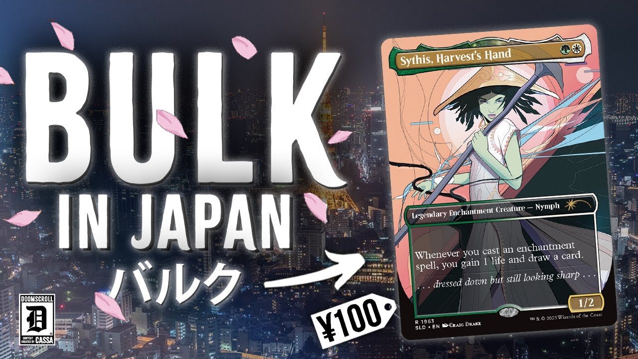 I Flew to JAPAN to Build a Commander Deck From Bulk