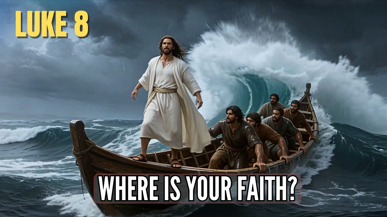 Where Is Your Faith?” | Luke Chapter 8 | Jesus Calms the Storm