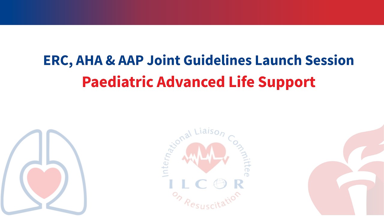 ERC Guidelines 2025 Launch: Paediatric Advanced Life Support – Topical Concurrent Discussion #cpr