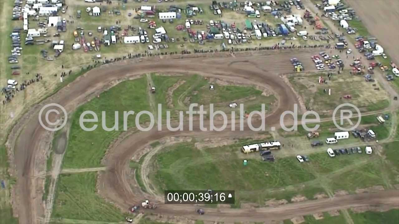 Stockcar Rennen auf der Rennbahn / Sandbahn Wegendorf bei Altlandsberg in Brandenburg