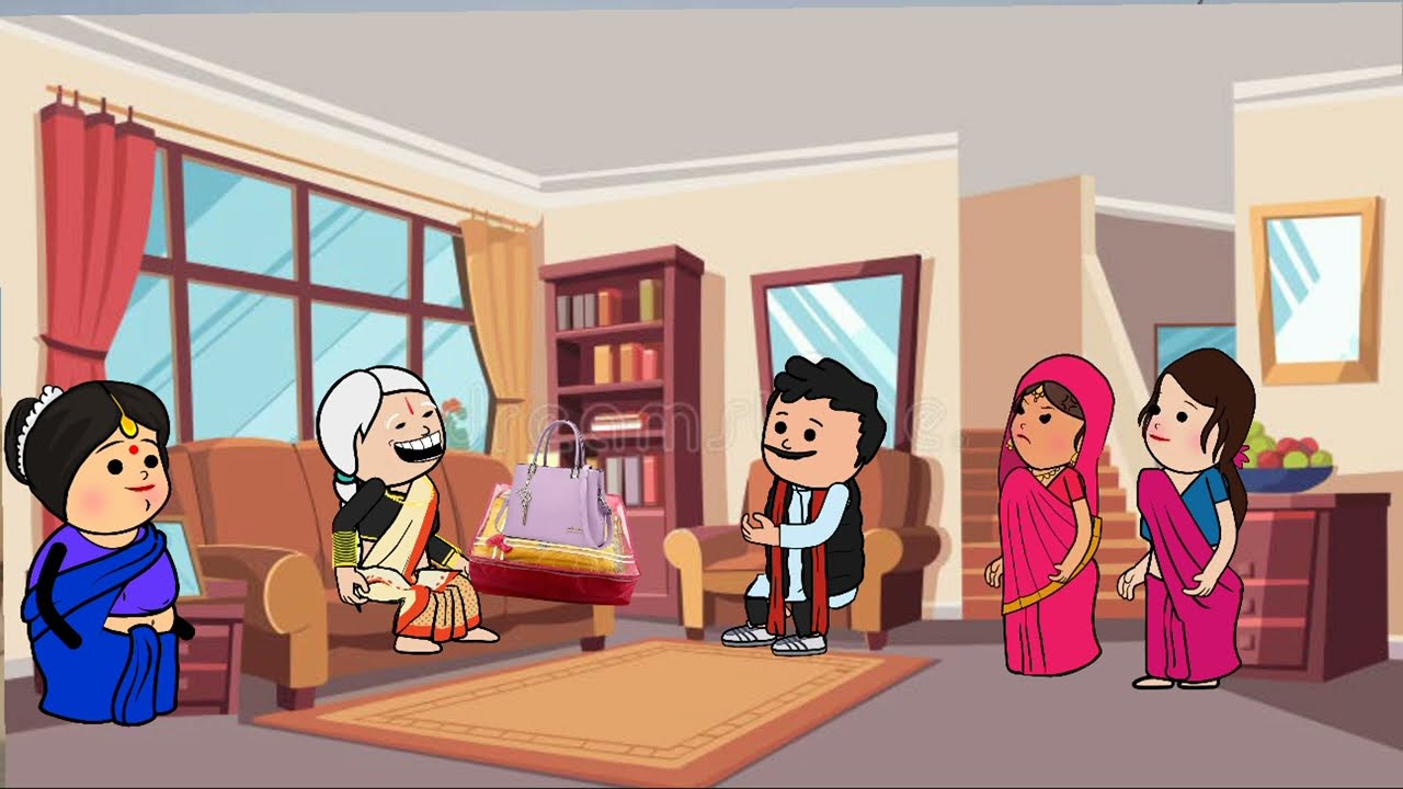 बहू की बेबसी ससुराल बना पराया घर भाग_8 आगे देखते रहिए🤪 मस्त अवधि कार्टून वीडियो #nyavadhicartoon