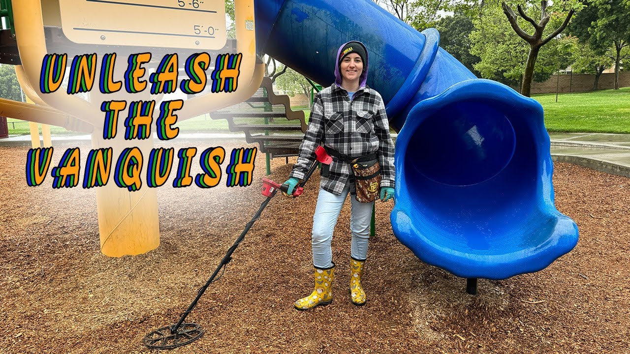 Christine Unleashes the Vanquish 540 metal detector!
