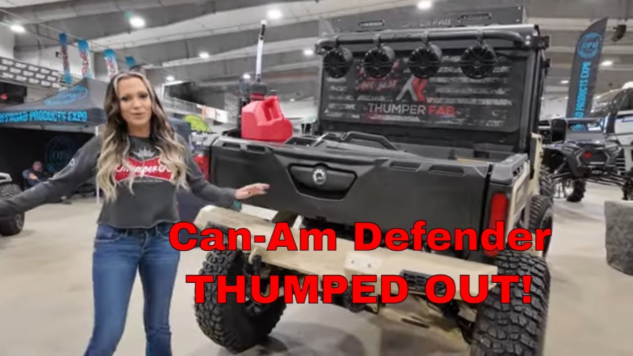 ЛУЧШИЕ аксессуары Can-Am Defender для вашего Defender Limited!! | Thumper Fab