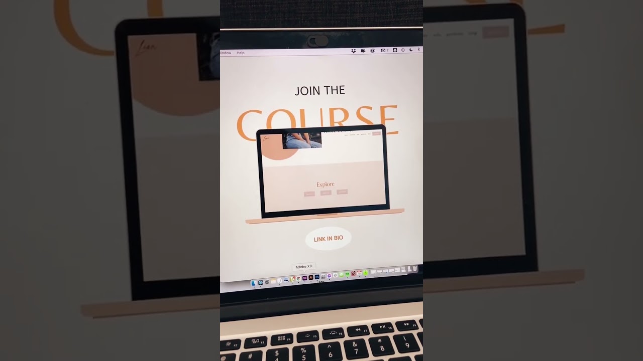 Create a scrolling website mockup Canva 👩&zwj;💻