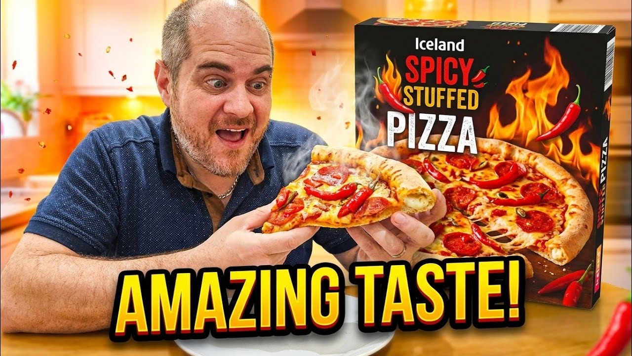 Iceland Scarily Spicy Pizza (Food Review)