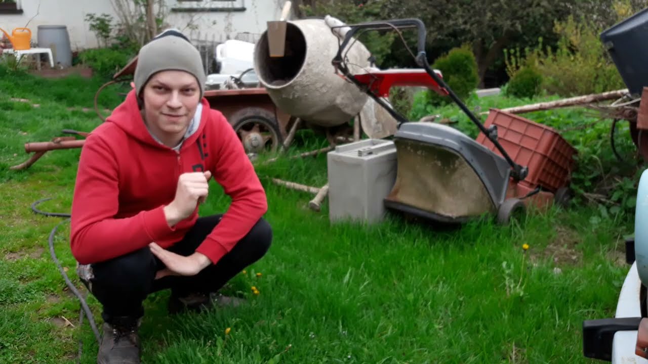 Odzimování a první start sekačky po zimě
