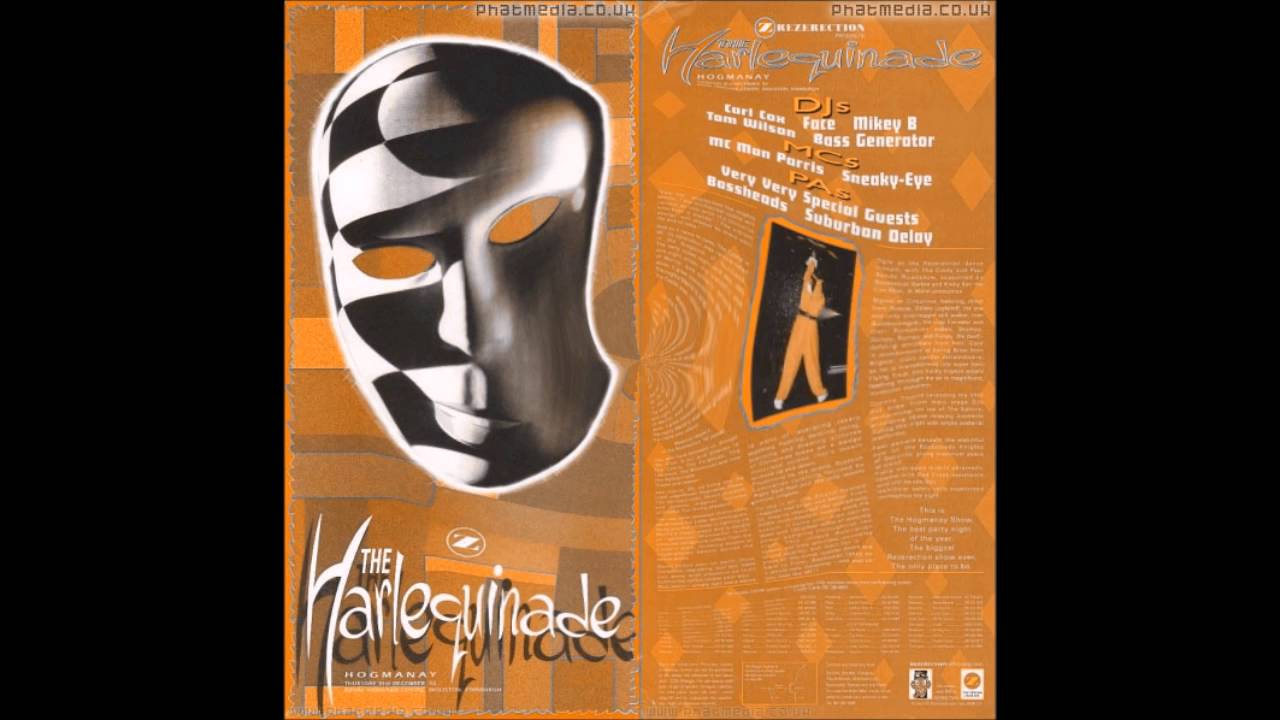 Bass Generator @ Rezerection - The Harlequinade - NYE 1992
