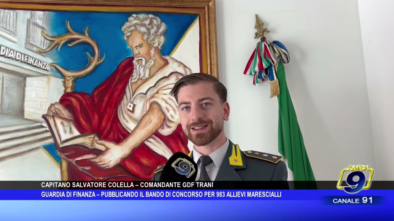 Guardia di finanza, pubblicato il bando di concorso per 983 allievi marescialli