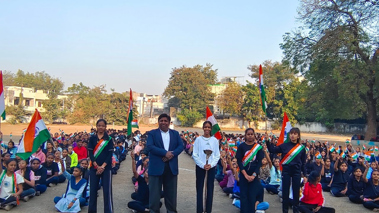 #Sports Day Celebration by School Level L D Campus Sachin Surat #Students #Girl's and Boys