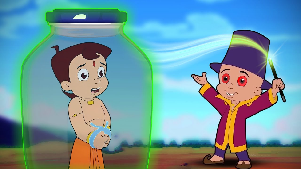 Chhota Bheem Trapped by Magic! | Animated Magic Videos | Fun Cartoons for Kids in Hindi